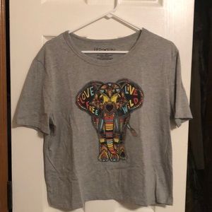 Crop T-shirt for women